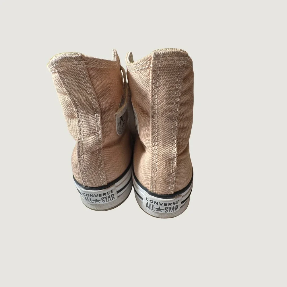 Converse Chuck Taylor All Star High Top Peach Apricot Kids 3.5 A12300F Sneaker
